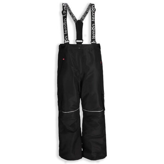 Mädchen Skihose mit Trägern ZL5 schwarz
