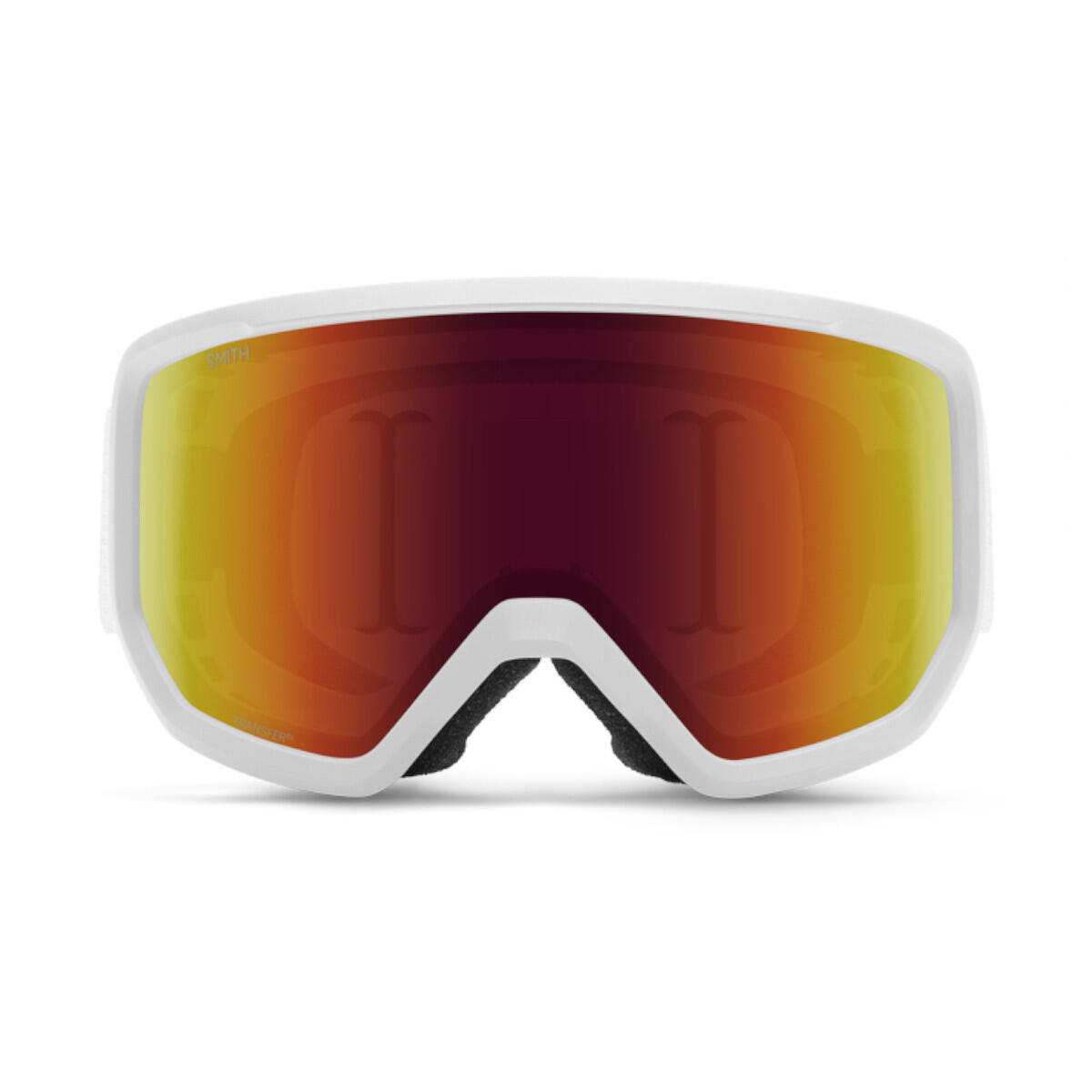 Gogle Smith Transfer White Red Sol-X Mirror Lens 2026 4/5