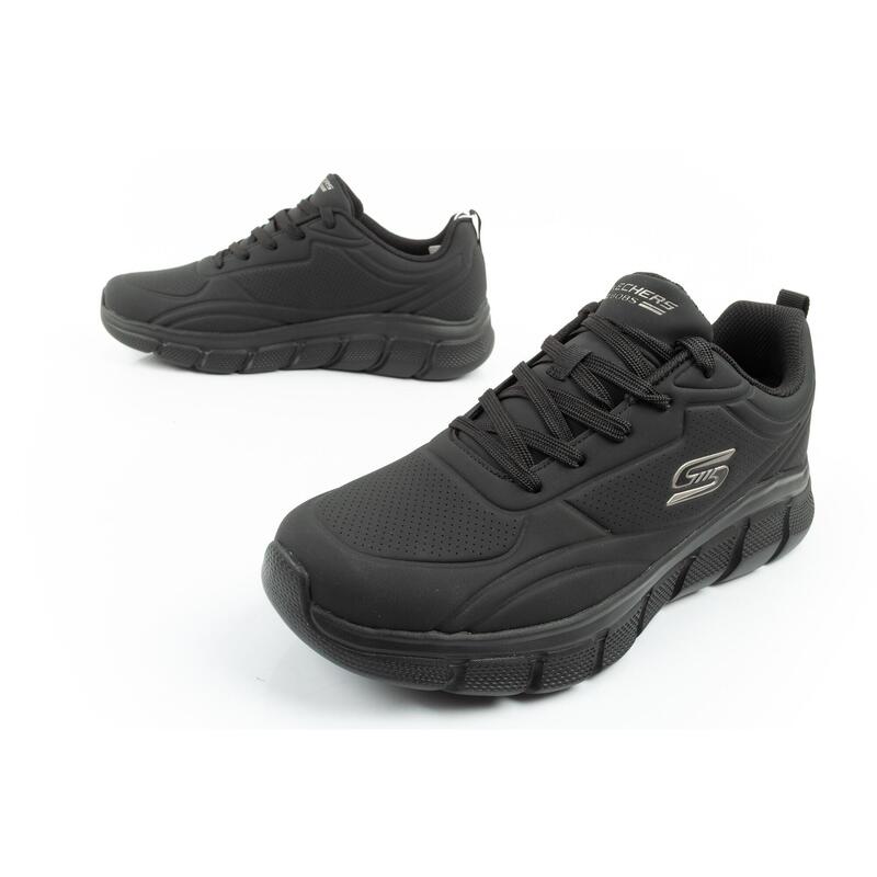 Buty męskie Skechers Bobs B Flex Arctic Edge czarne 118110 BBK