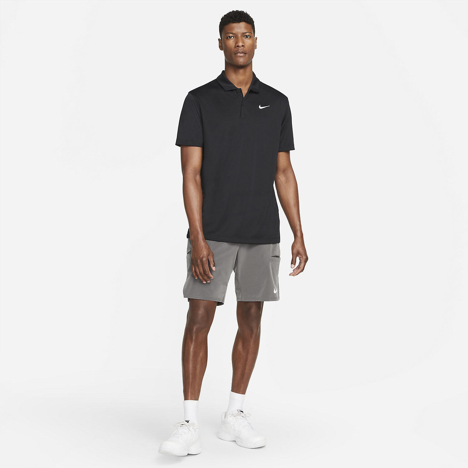 T-Shirt Nike Court Dri-FIT Tennis Polo, Preto, Homens 5/5