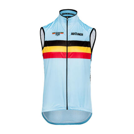 Maillot Cycliste sans Manches - Bleu - Officiel Equipe Belgique (2022)