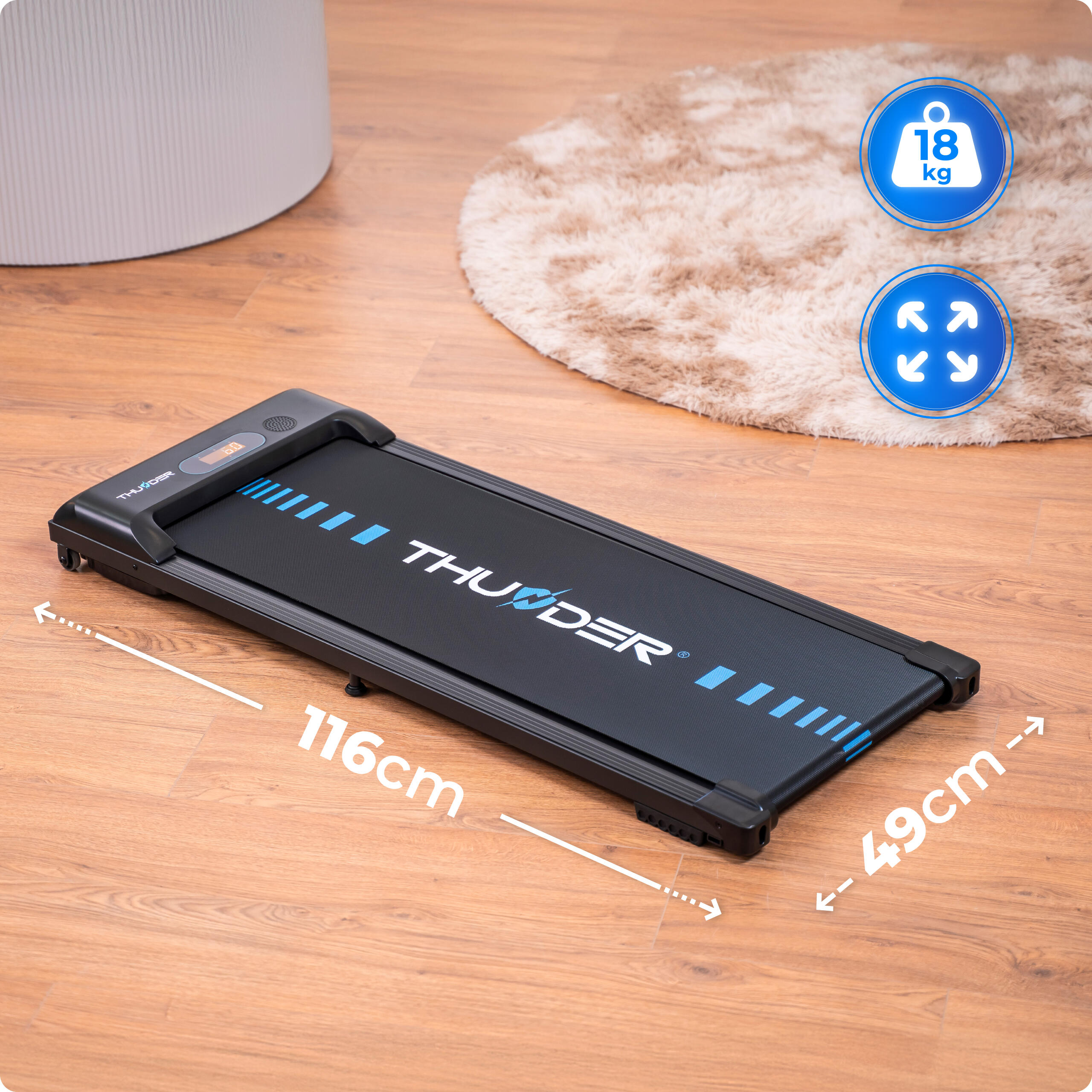 Tapis De Course Idea noir 2/8