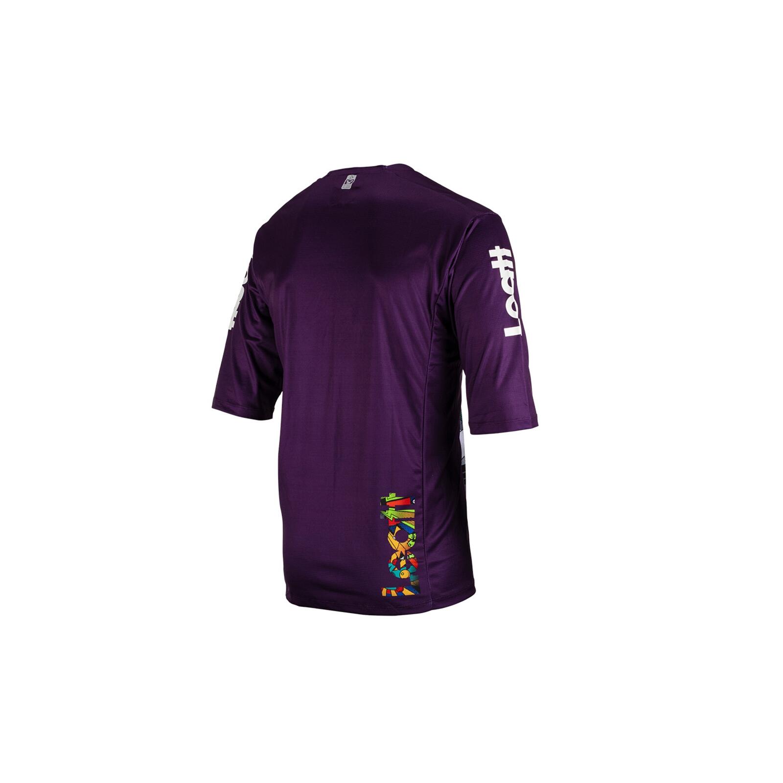 Camiseta MTB Enduro 3.0 transpirable con mangas tres cuartos Multicolor Hombre 2/7