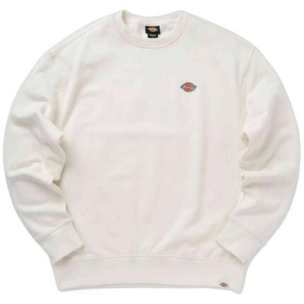 Sweatshirt sportswear Homme, coupe regular, col rond - Blanc