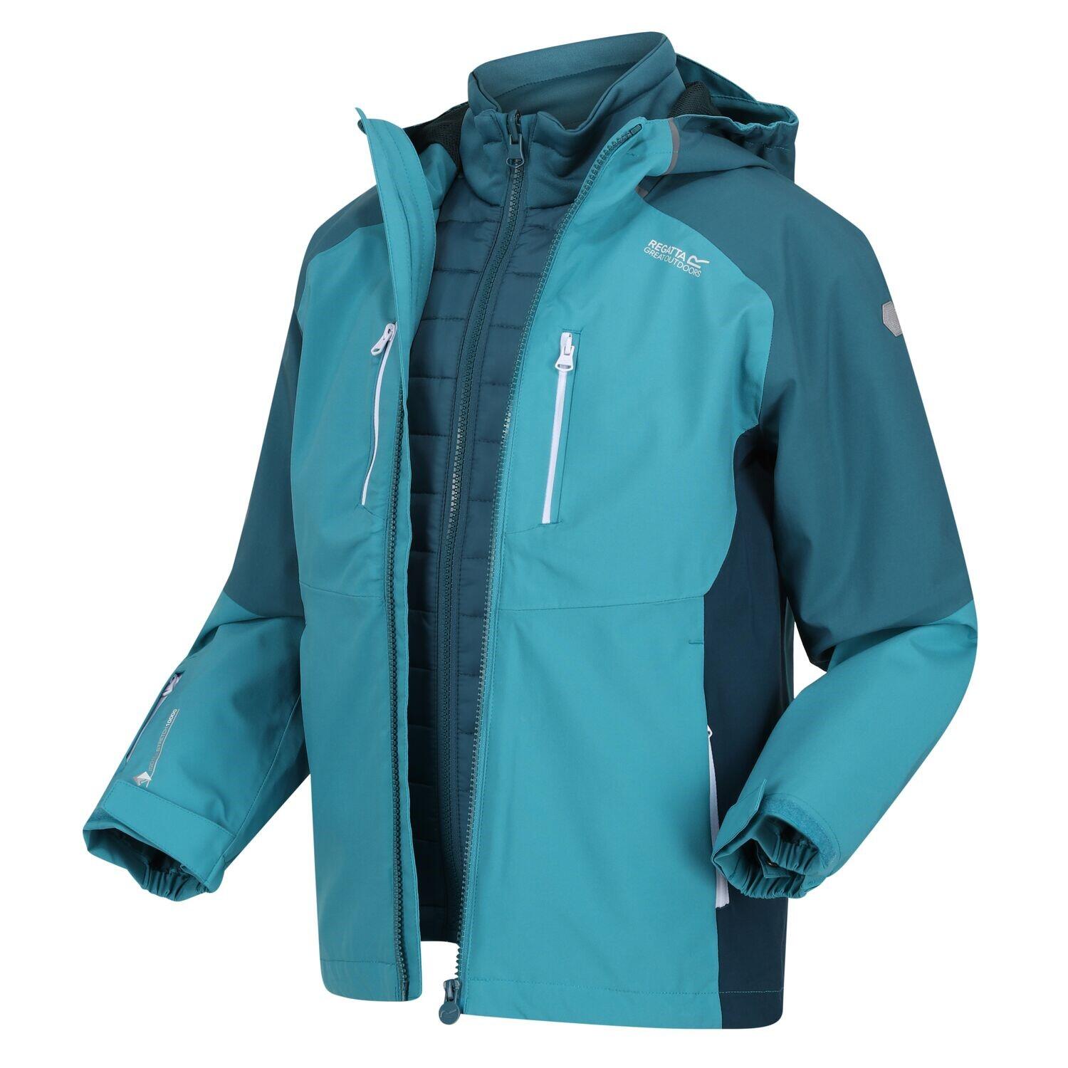 Veste de trekking Regatta Hydrate VII 3in1 Isotex pour enfants 4/7