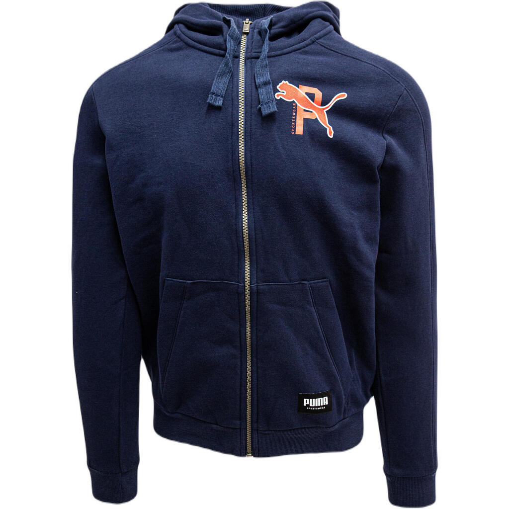 Hoodie Puma Athletics, Blue, Men