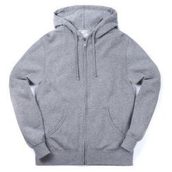 Sweat DKLEIN x Chrome par Dustin Klein – Gris Mouse, imprimé