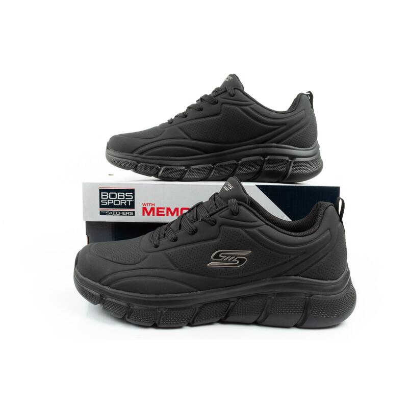Buty męskie Skechers Bobs B Flex Arctic Edge czarne 118110 BBK