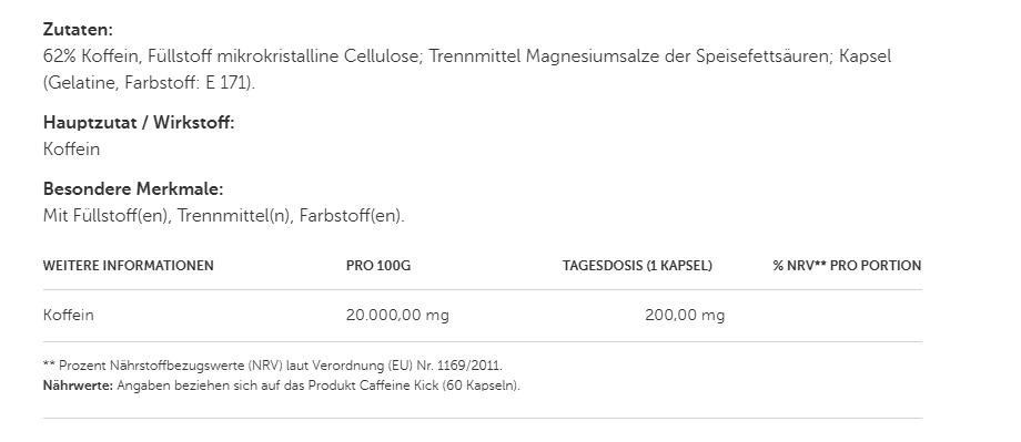 Caffeine Kick OLIMP 60 kaps 7/7