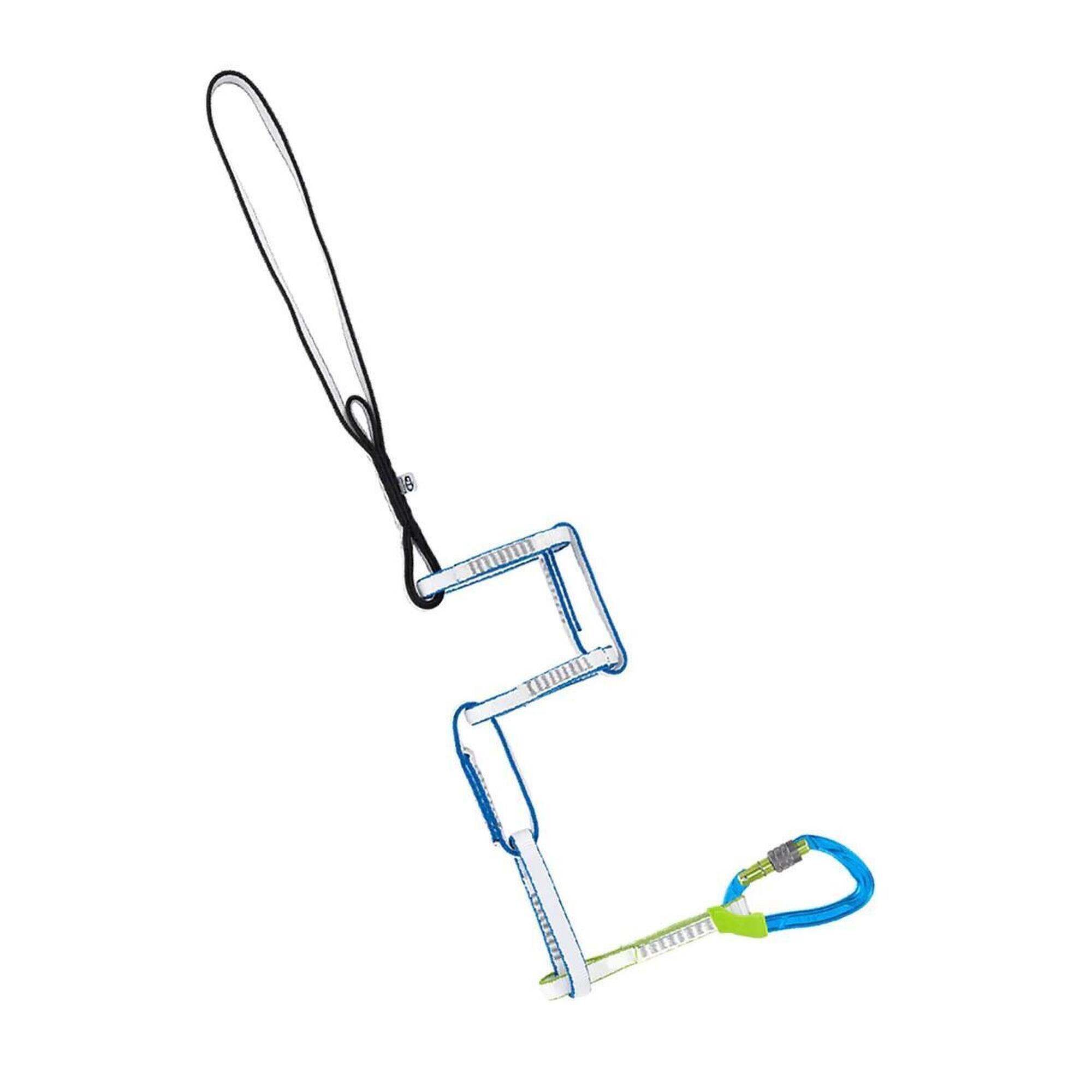 Climbing Technology - Sangle Dyneema Ct Sport Chain Avec Mousqueton Nimble Evo Sg - Longe D'Escalade - Bleu - 100 Cm - Decathlon
