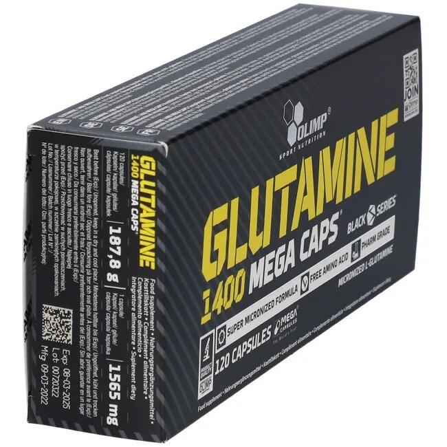 Glutamina Olimp Glutamine 1400 Mega Caps® - 120 Kapsułek 5/5