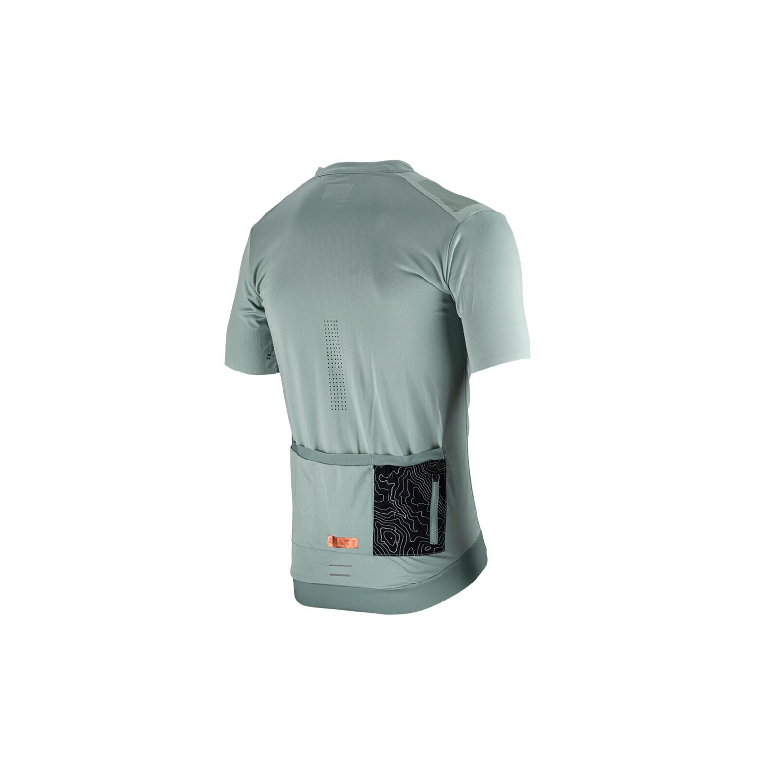 Maglia a manica corta Leatt MTB Trail 3.0 Verde pistacchio 2/4