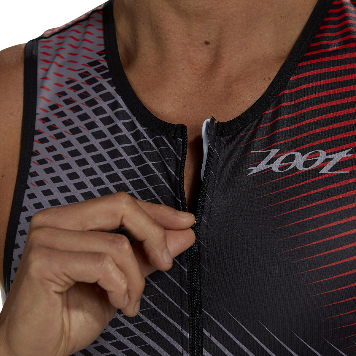 Kurzarm Trikot Herren Triathlon Sport Tank Style Stoke ZOOT 5/7