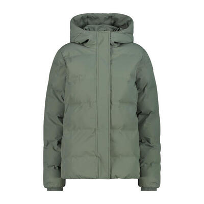 Winter-Steppjacke FIX HOOD Wandern/Outdoor/Trekking Damen NERO Wasserdicht