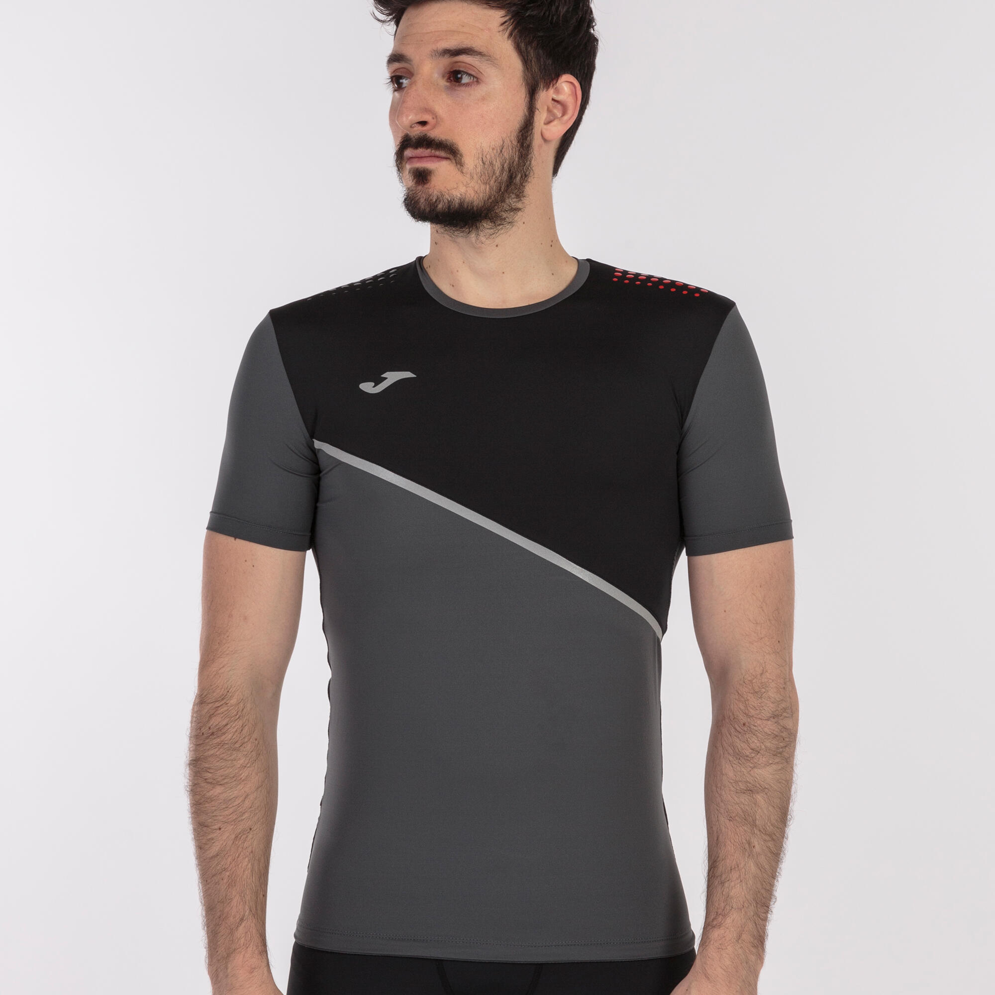 Maillot manches courtes Homme Joma Racó anthracite 4/5
