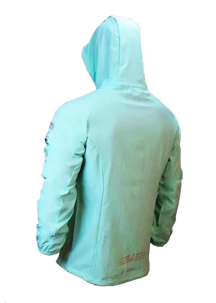 Jaqueta com capuz Joluvi Meta masculina - Verde menta - Tamanho XS 2/3