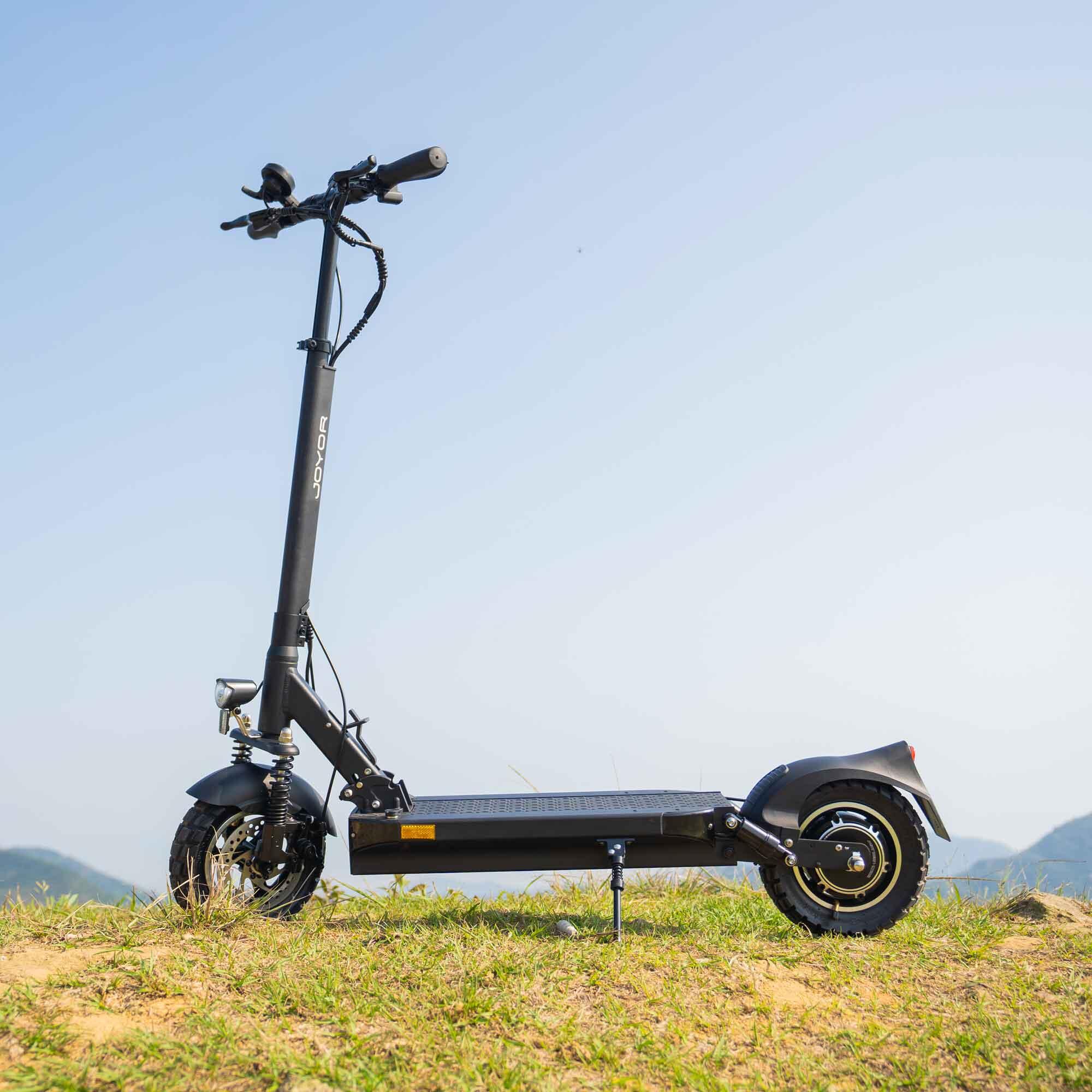 Joyor Y8S ABE Elektrische Scooter Zwart + Helm 7/7