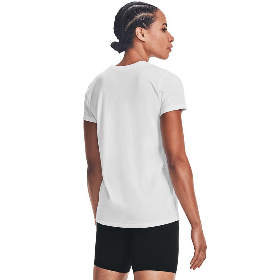 T-shirt Under armour modèle 1356305-102 pour femmes 5/6