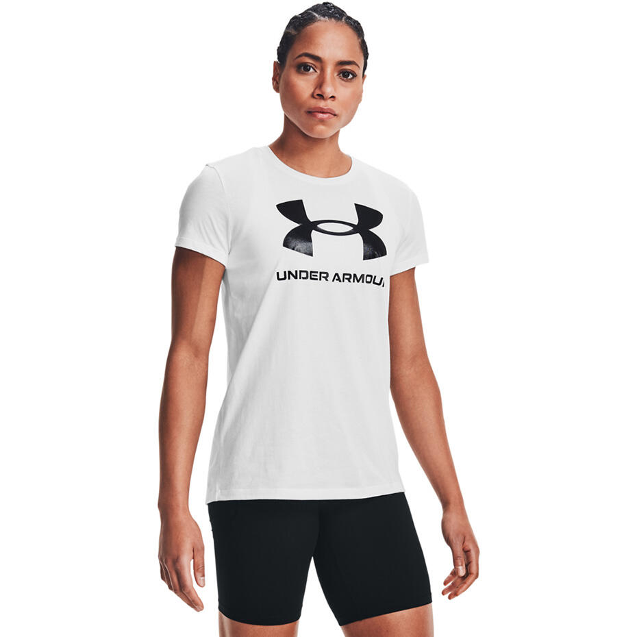 T-shirt Under armour modèle 1356305-102 pour femmes 4/6