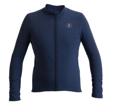 Maglia manica lunga termica blu donna.