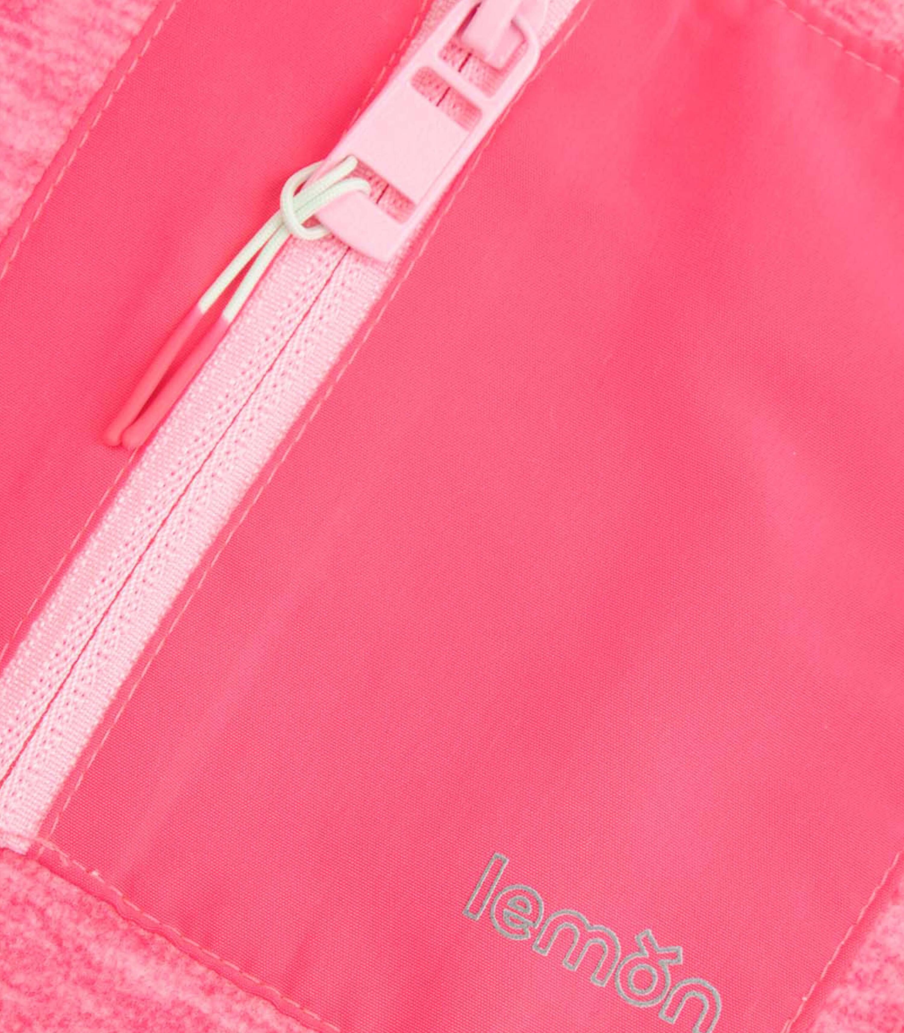 Fleece wandeljas voor kinderen warm ZL5 roze 4/6