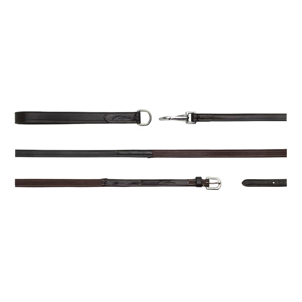 1/2 leather horse reins Dy'on Hunter