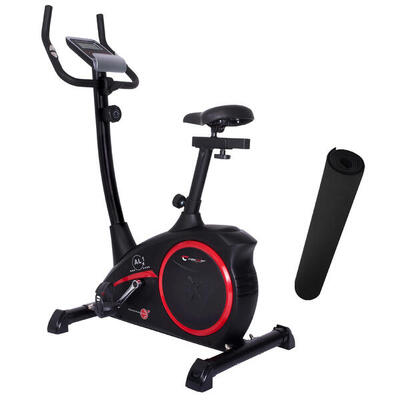 Hometrainer - tot 150kg - stil - 9kg magnetische rem - al 1 black edition