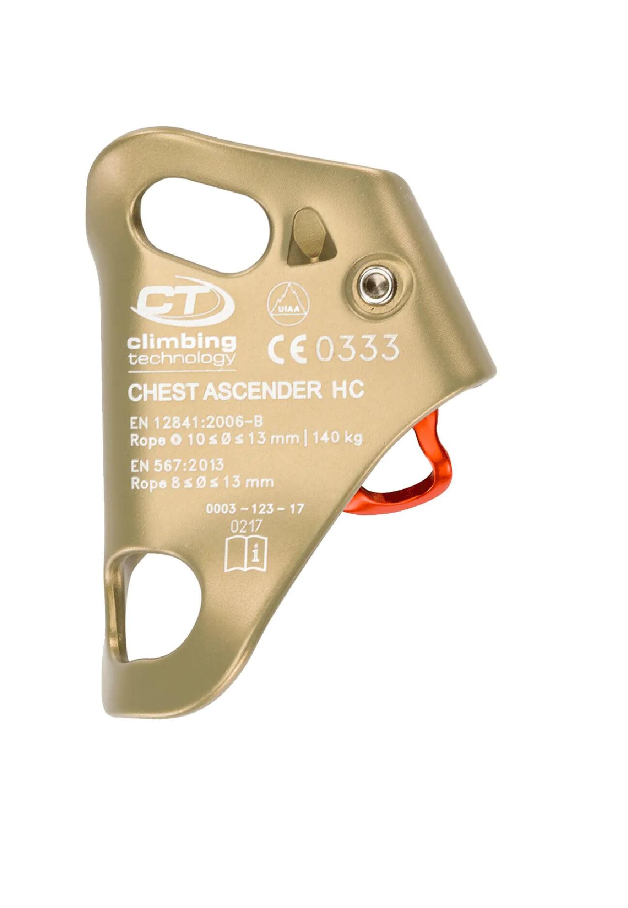 Przyrząd zaciskowy Climbing Technology Chest Ascender Hard Coating 2/2