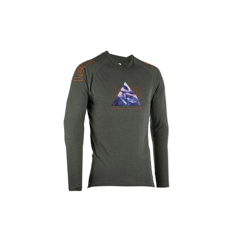 Leatt MTB Gravity 2.0 Long Sleeve Jersey Green