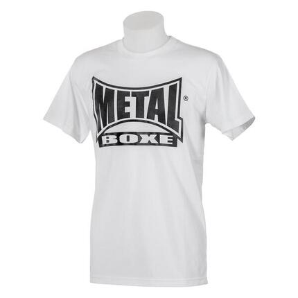Tee Shirt Polycoton Casual Blanc M