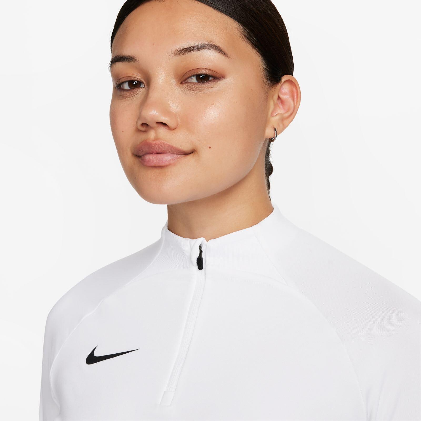 Nike Top Dri-FIT Strk23 Mezza Zip Donna Bianco/Grey/Nero M 2/5