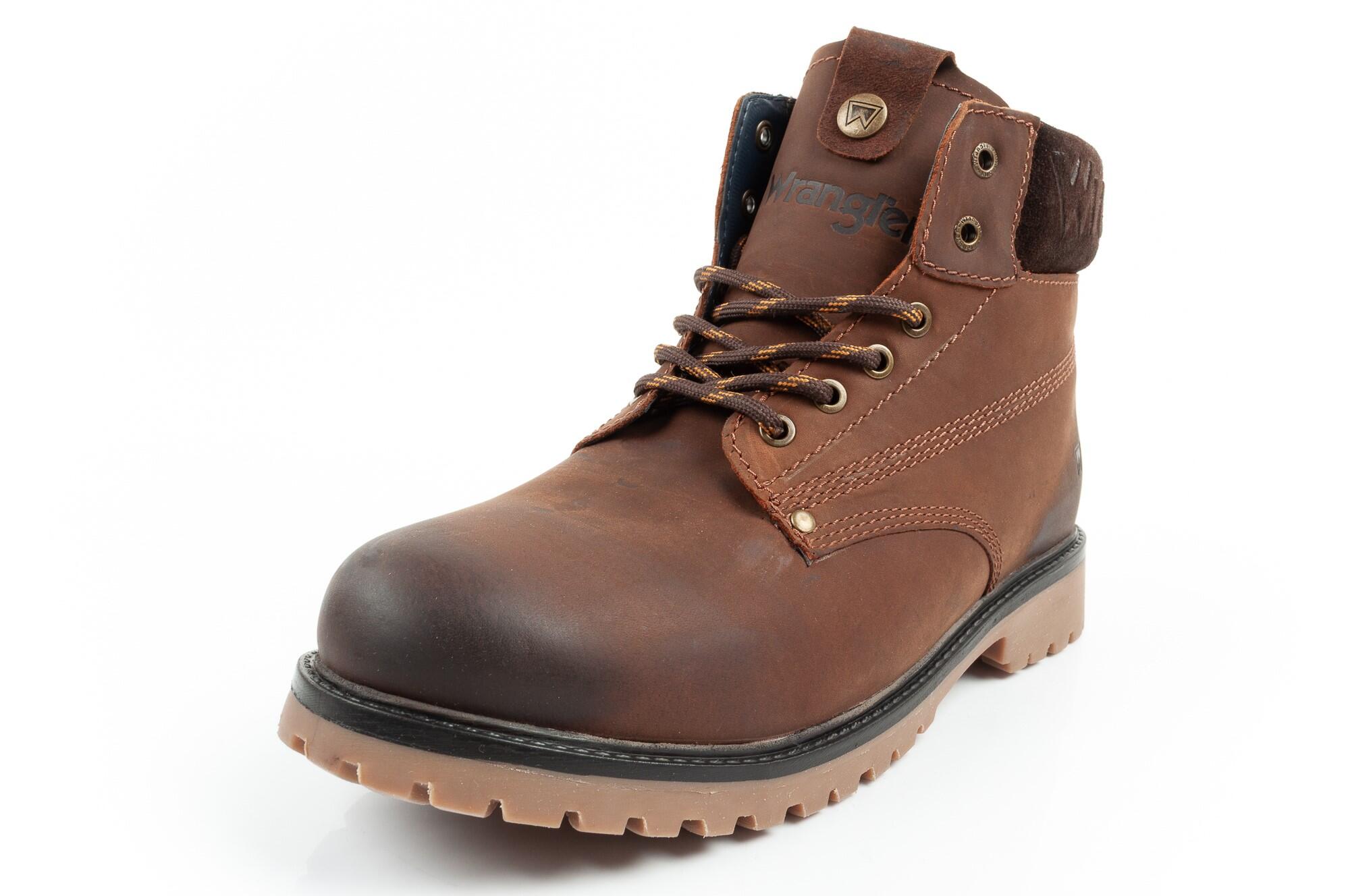Calçado para homem Botas Wrangler Arch em couro 3/7