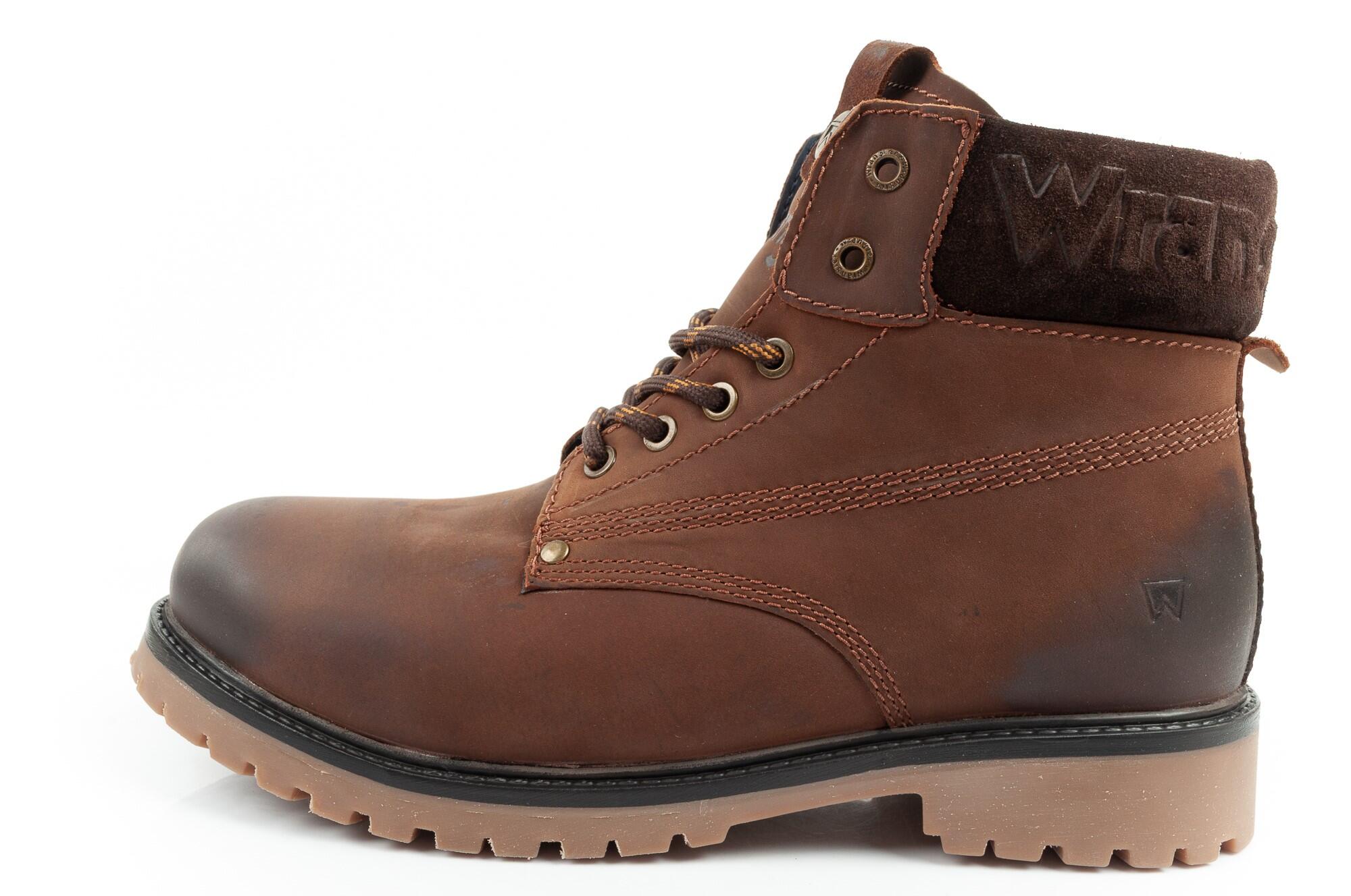 Calçado para homem Botas Wrangler Arch em couro 2/7