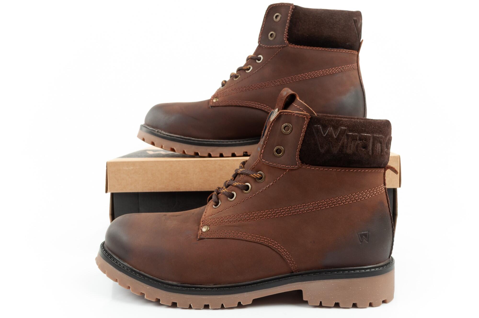 Calçado para homem Botas Wrangler Arch em couro 7/7
