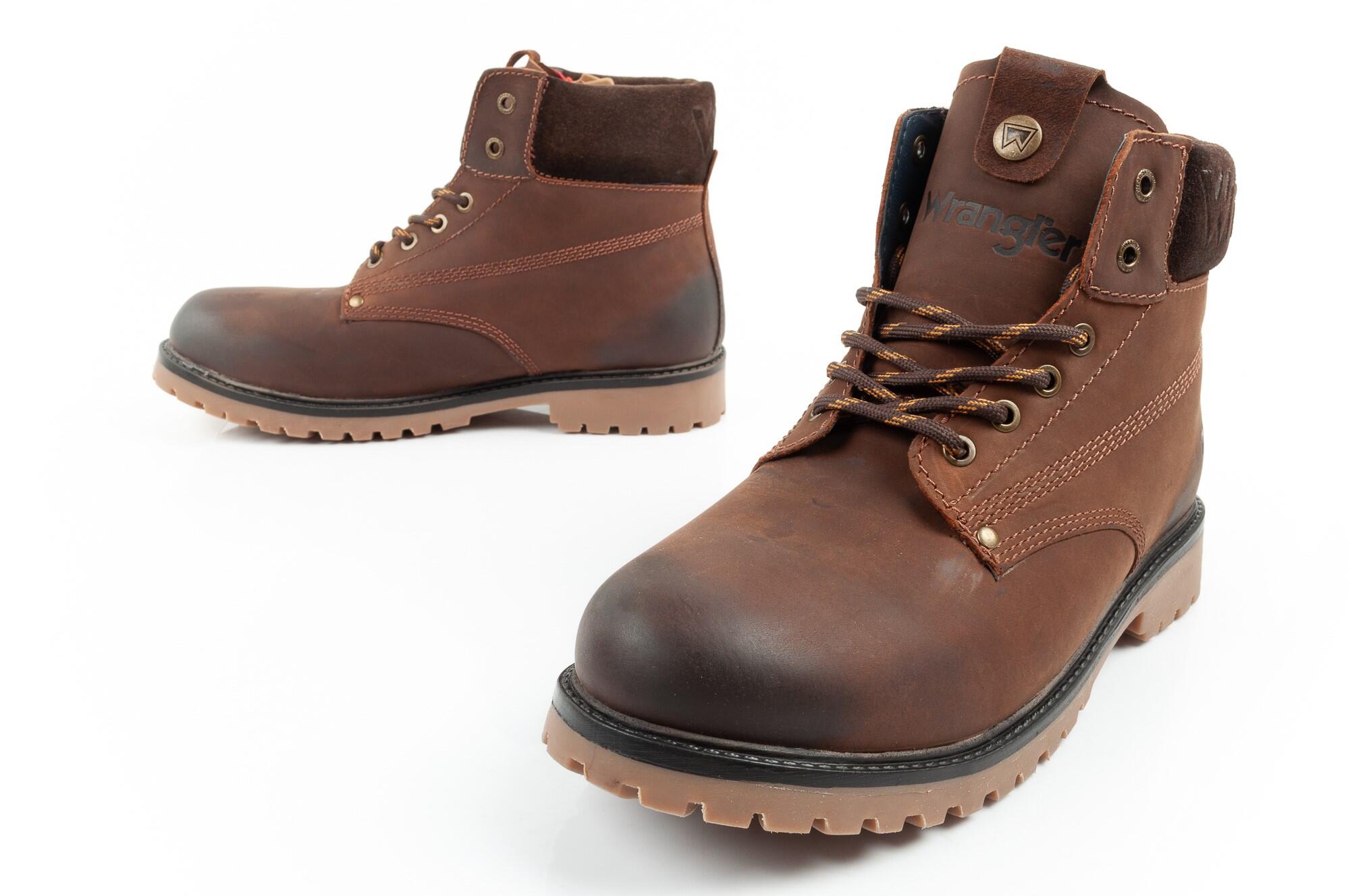 Calçado para homem Botas Wrangler Arch em couro 5/7