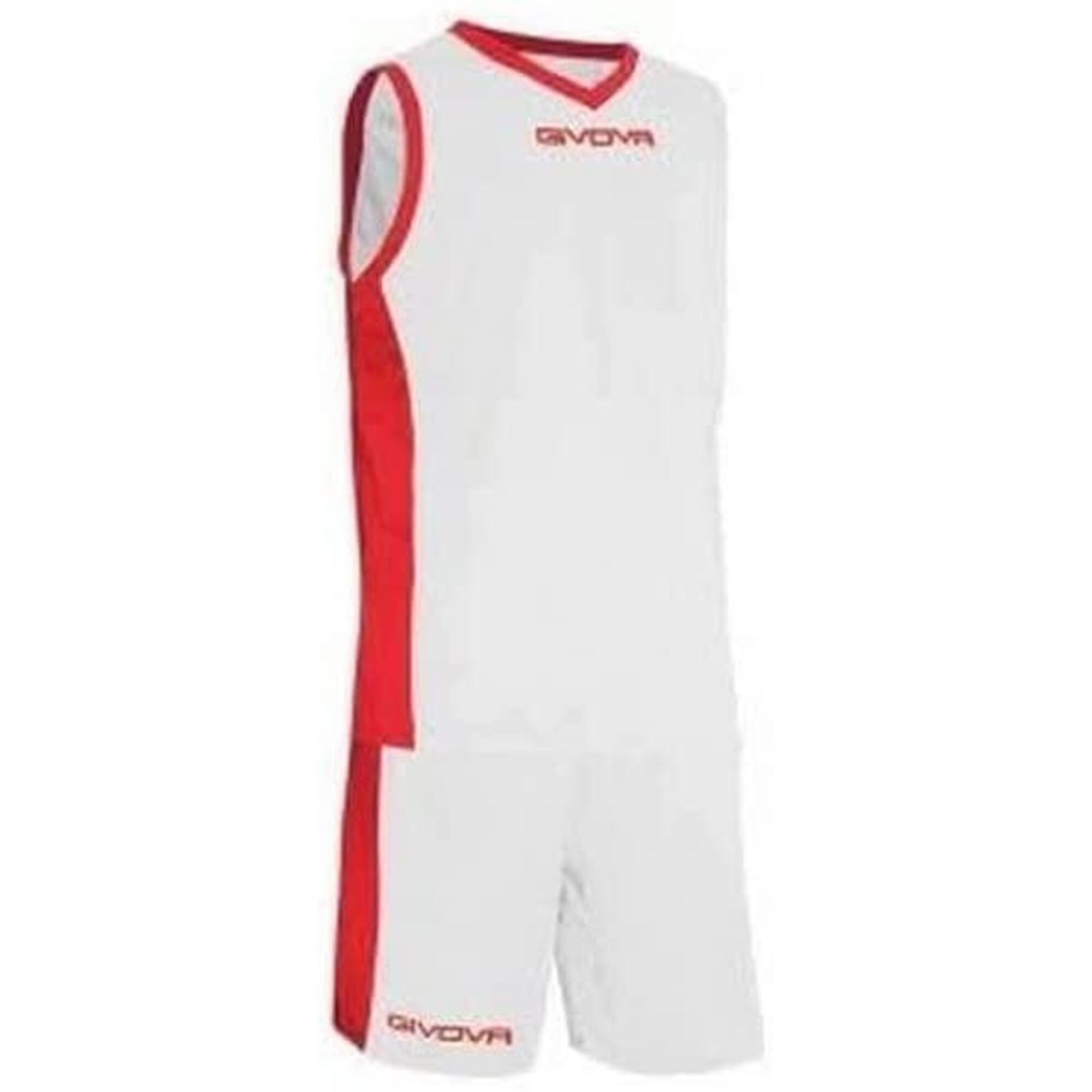 Givova - Ensemble De Sport Basketball - Givova - Power - Homme - Blanc Et Rouge - T-shirt Sans Manche - Jaune|noir|orange - 56 3xl - Decathlon
