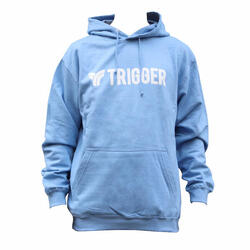 Sweat à Capuche Trigger College Turquoise
