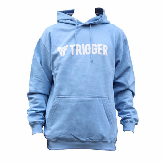Sweat à Capuche Trigger College Turquoise