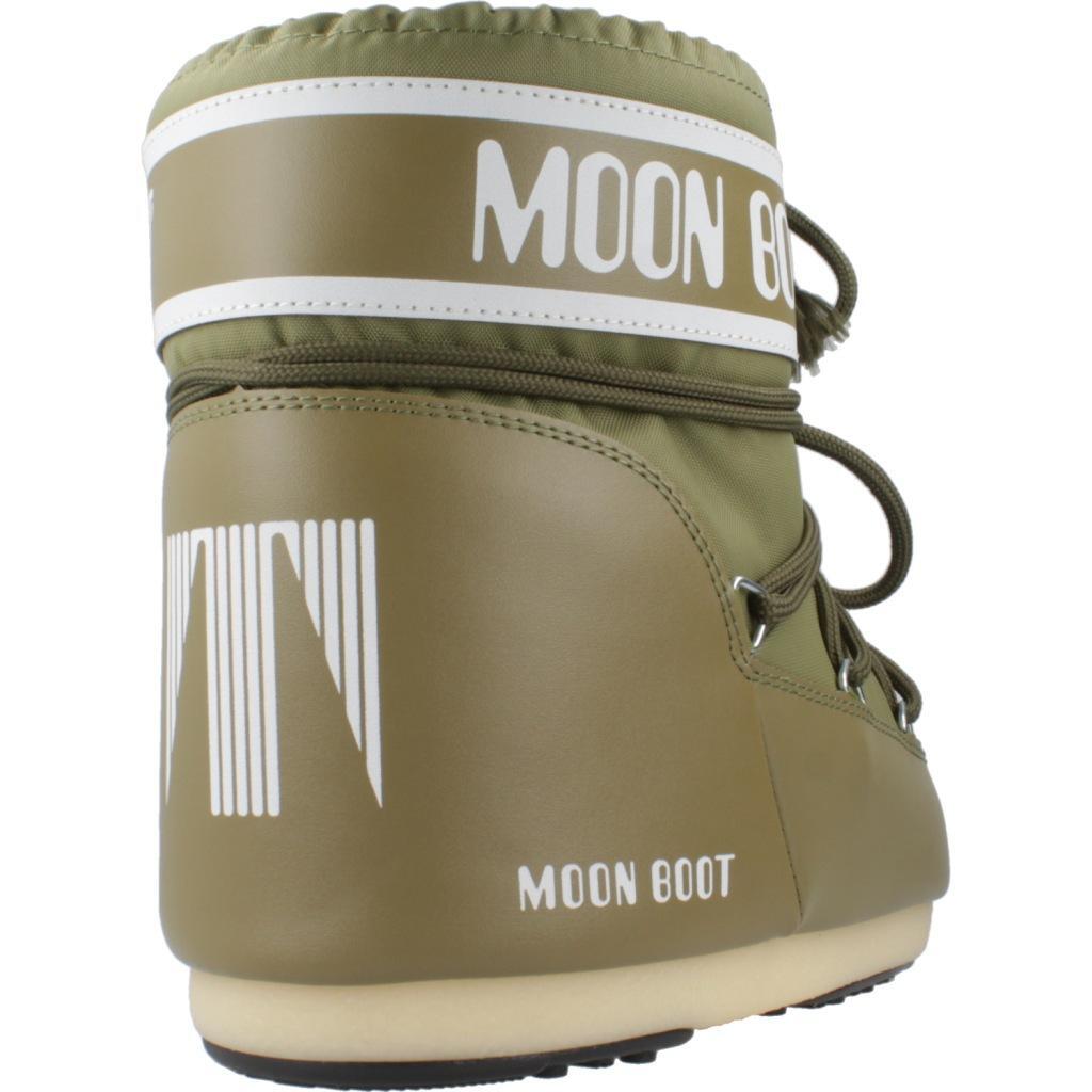 Bottes Moon Boot Modèle Mb Icon Low Ny Couleur Vert 3/5