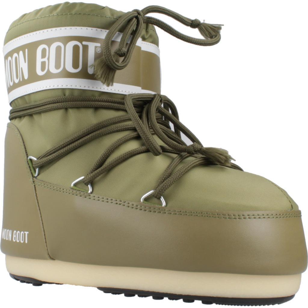 Bottes Moon Boot Modèle Mb Icon Low Ny Couleur Vert 5/5