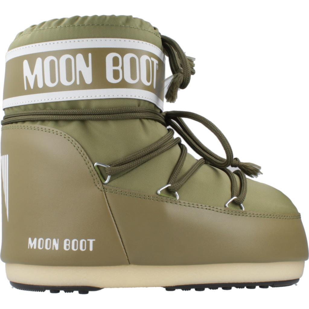 Bottes Moon Boot Modèle Mb Icon Low Ny Couleur Vert 4/5