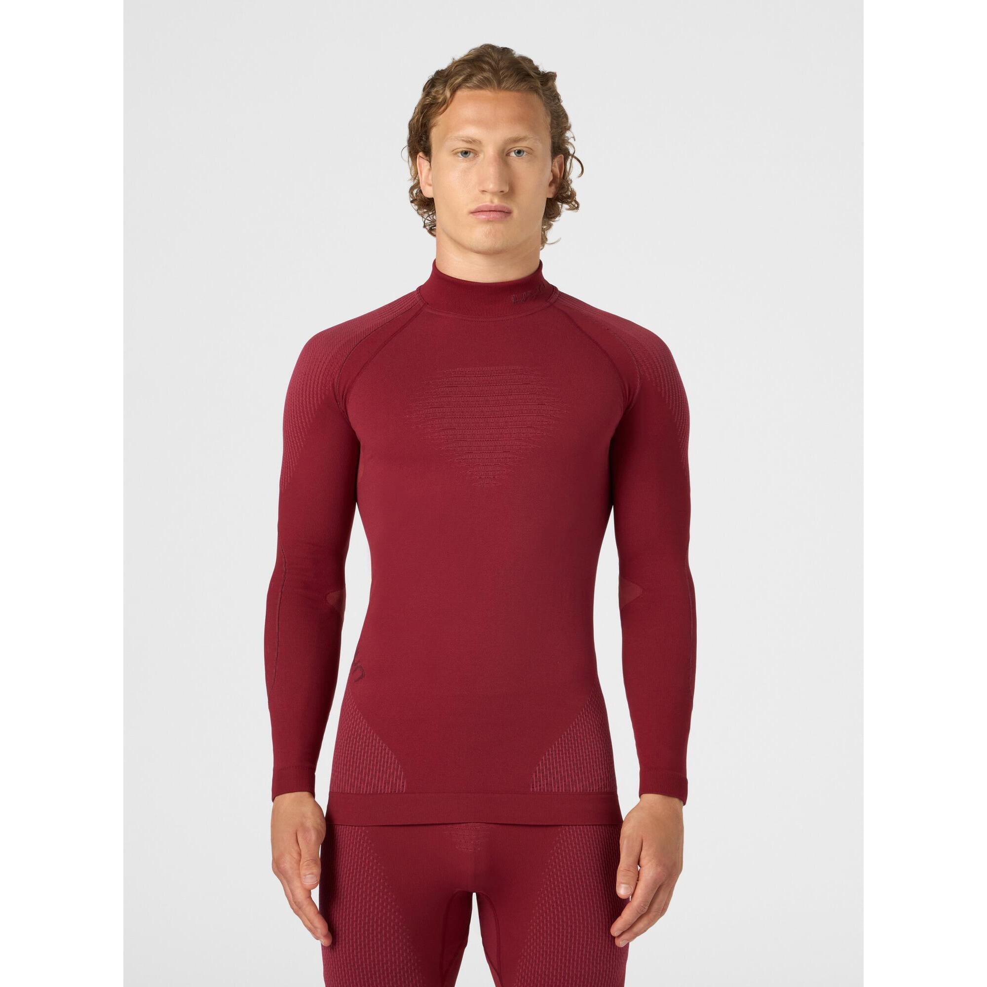 Uyn - Evolutyon Turtleneck Thermal Jersey - Sous Maillot Manche Longue - Rouge - 52 2xl - Decathlon