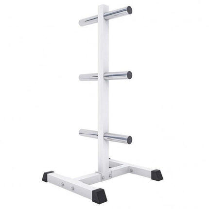 RACK DE RANGEMENT POUR POIDS DISQUES 50/51 MM | MUSCULATION | COULEUR NOIR OU BL