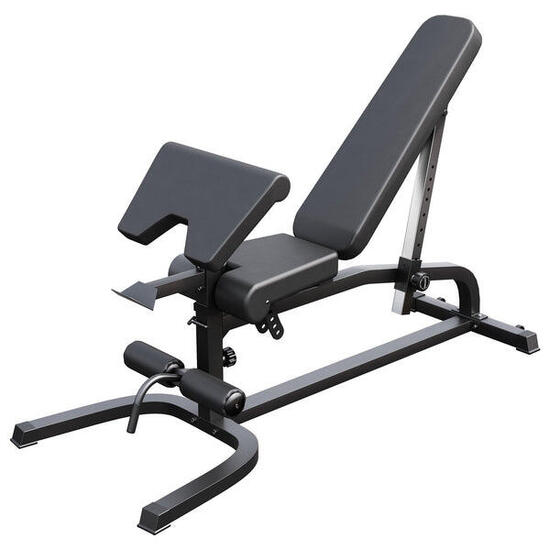 BANC INCLINABLE AVEC ACCESSOIRES JAMBES/CURL | MUSCULATION