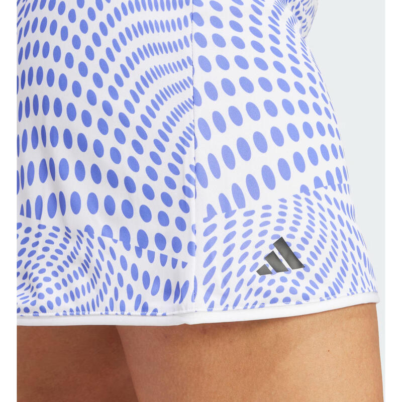Fusta femei adidas Club Graphic Skirt, Albastru