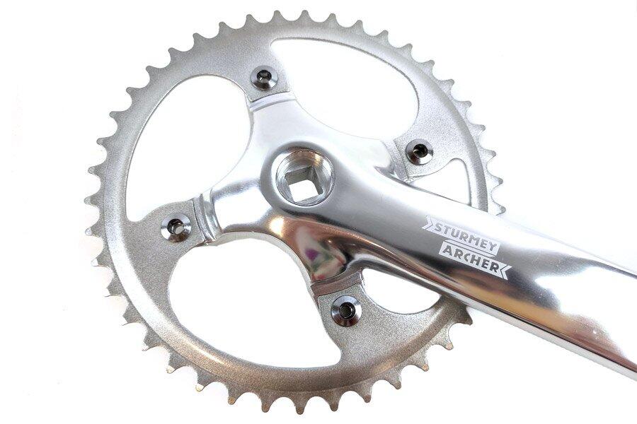 Sunrace FCS-72 Juego de Manivelas 42 Dientes 170 mm para Bicicletas Urbanas 3/3