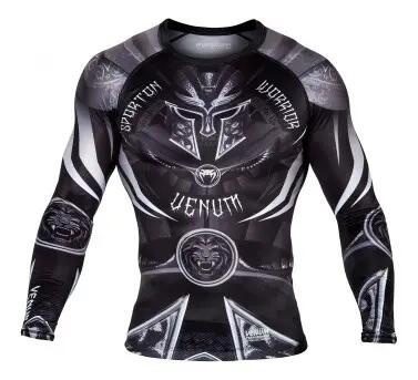 Camiseta de proteção solar Venum Gladiator 3.0 de manga comprida para homem
