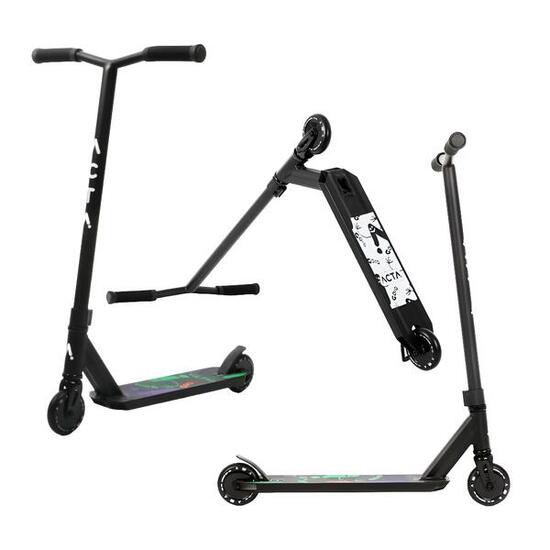 ACTA Trottinette Freestyle - Modèle KSP - Black - Adulte & Enfant +8 Ans, Guidon