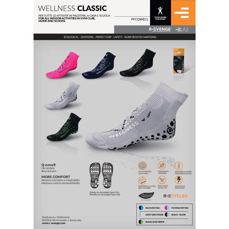 Kit 5 șosete Wellness, câte una pe culoare, la prețul a 4