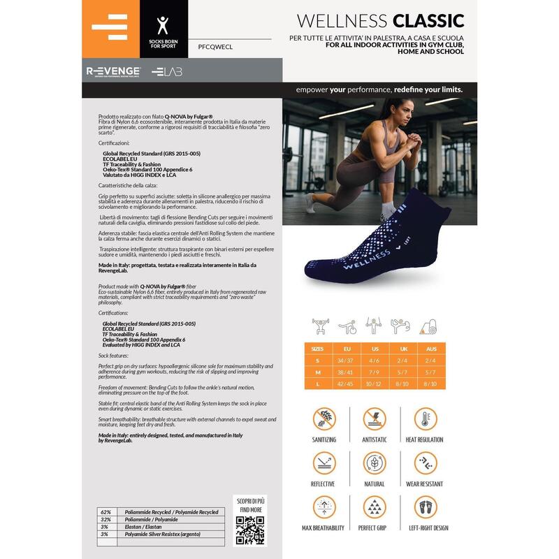Kit 5 șosete Wellness, câte una pe culoare, la prețul a 4